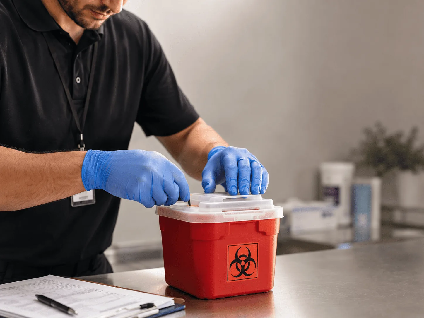 Why choose Sharps Waste Disposal in Puposky, MN